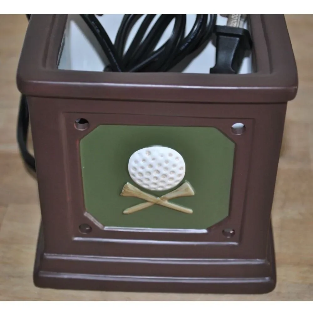 Scentsy Fore! Golf Theme Full Size Warmer Retired NEW